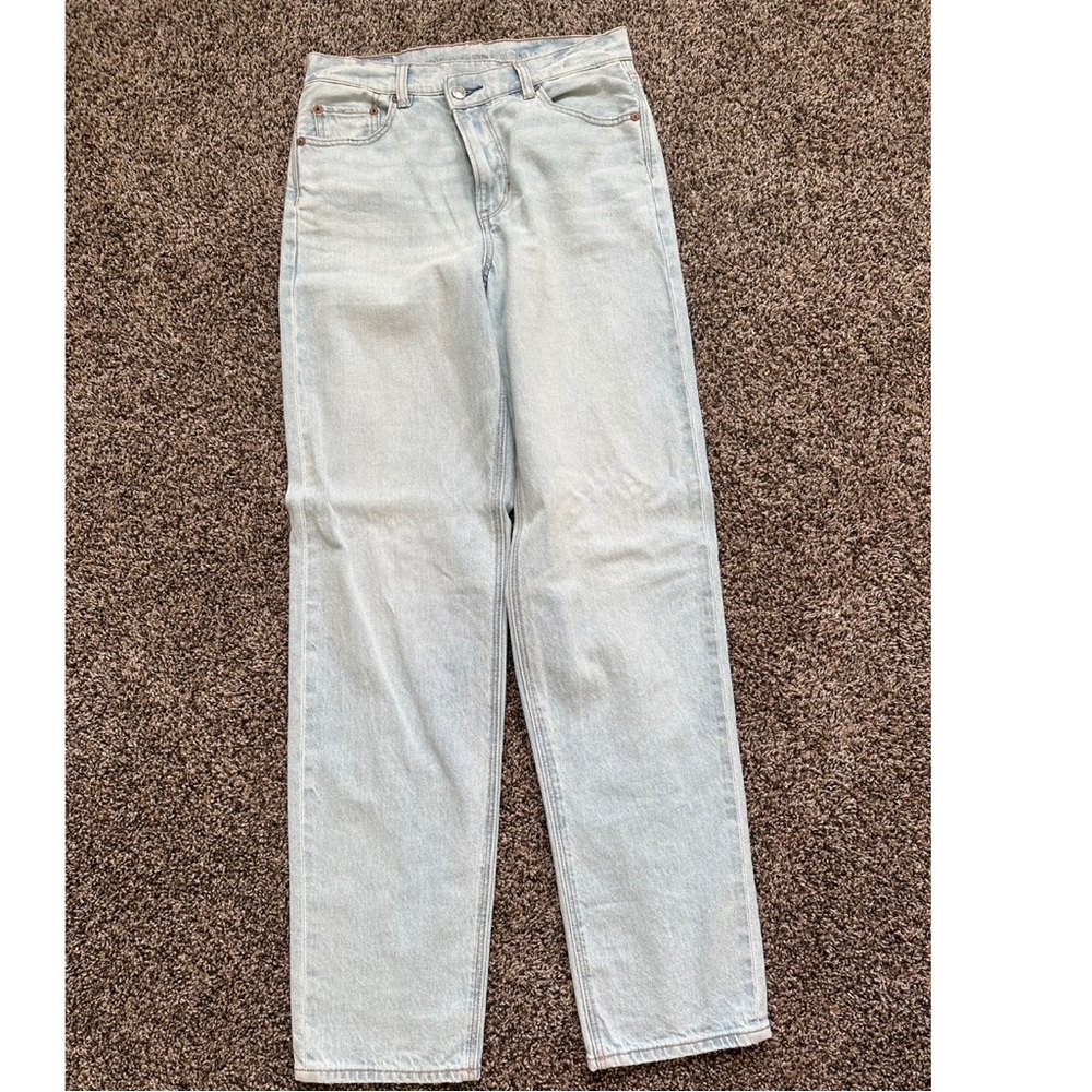 AE Strigid Highest Waist Crossover Baggy Straight Jean